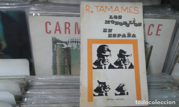 Libros de segunda mano: Los monopolios en Espa&ntilde;a (Tamames, Ram&oacute;n ) - Foto 1