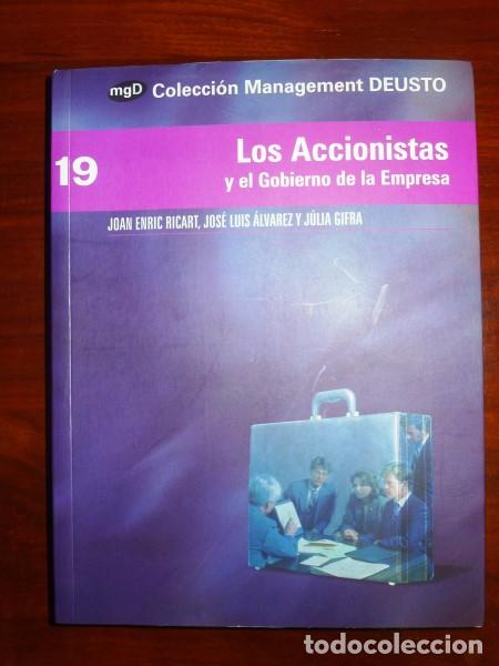Libri di seconda mano: Los accionistas y el gobierno de la empresa : An&aacute;lisis de la situaci&oacute;n espa&ntilde;ola (Colecci&oacute;n Managemen