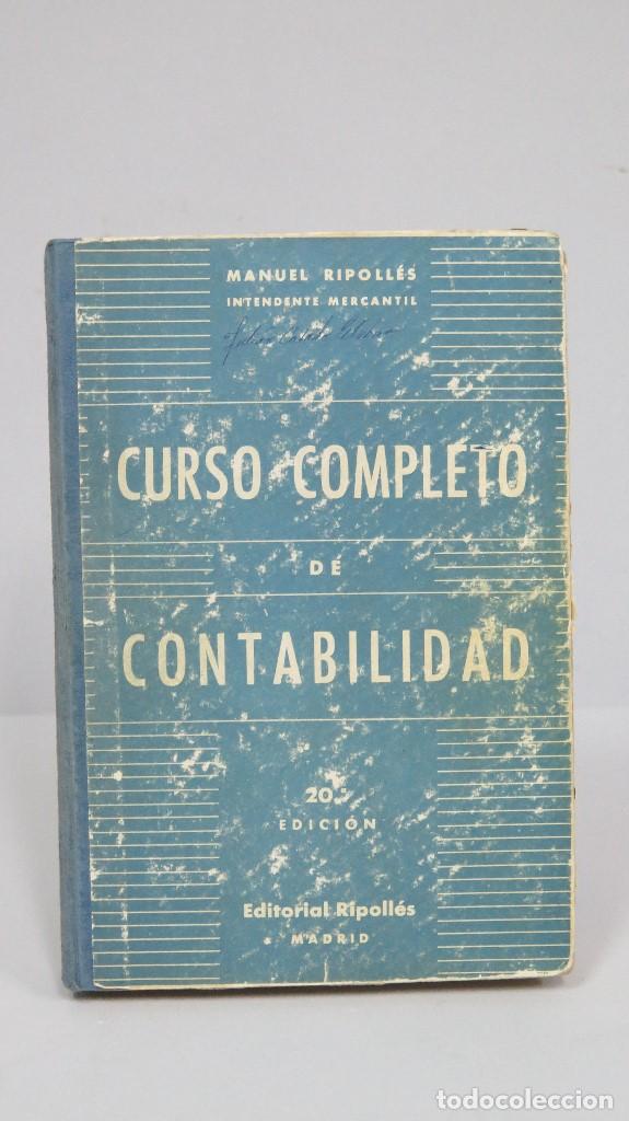 Libri di seconda mano: CURS COMPLETO DE CONTABILIDAD