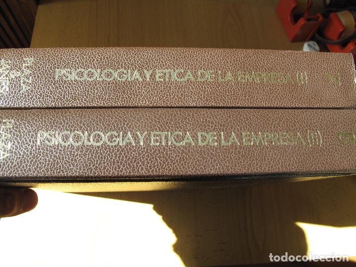 Gebrauchte B&uuml;cher: PSICOLOGIA Y &Eacute;TICA DE LA EMPRESA.- 2 VOLS. - PLAZA&JAN&Eacute;S-1977