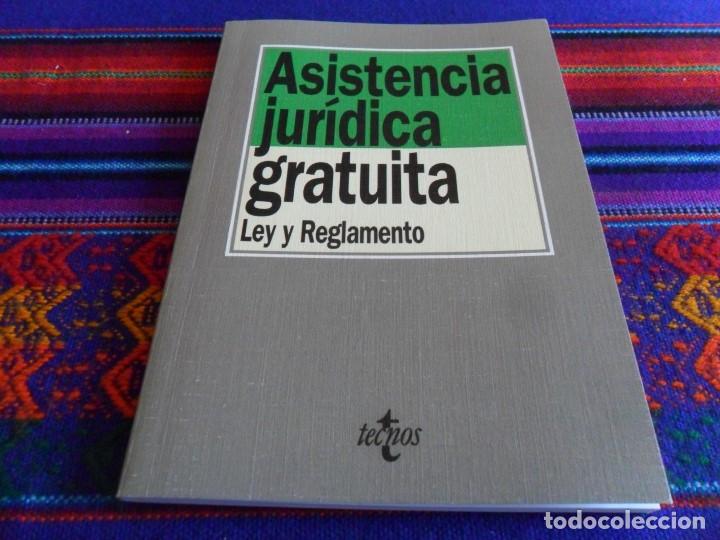Second hand books: ASISTENCIA JUR&Iacute;DICA GRATUITA, LEY Y REGLAMENTO. TECNOS 1996. MBE.