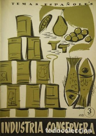 Libros de segunda mano: ROCH, Angel.  Industria Conservera.  1959. - Foto 1