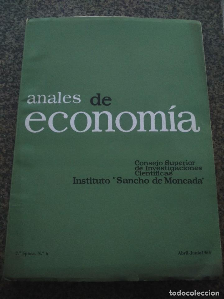 Libri di seconda mano: ANALES DE ECONOMIA -- 2&ordf; EPOCA - N&ordm; 4 -- INSTITUTO SANCHO MANCADA 1963 --