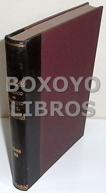 Libros de segunda mano: REVISTA. Anuario de Derecho Civil. Tomo I. Fasc&iacute;culo III (Julio-Septiembre)