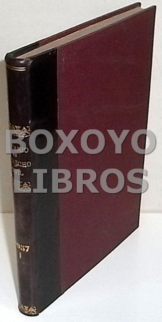 Libros de segunda mano: REVISTA. Anuario de Derecho Civil. Tomo X Fasc&iacute;culo I (Enero-Marzo) 1957