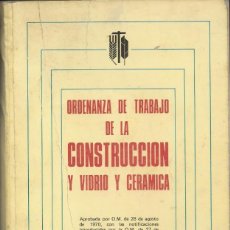 Libros de segunda mano: SINDICATO NACIONAL DE LA CONSTRUCCION.. Lote 108562955