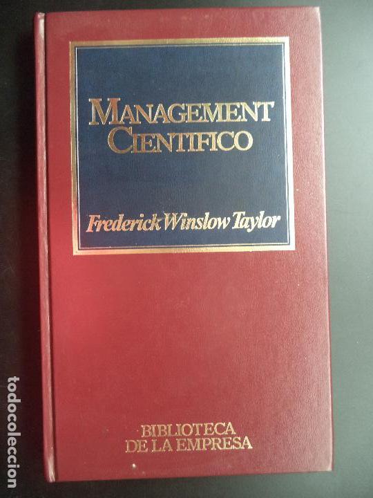 Libros de segunda mano: MANAGEMENT CIENTIFICO,FREDERICK WINSLOW TAYLOR - Foto 1