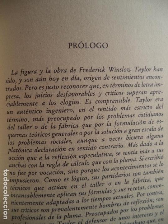 Libros de segunda mano: MANAGEMENT CIENTIFICO,FREDERICK WINSLOW TAYLOR - Foto 2