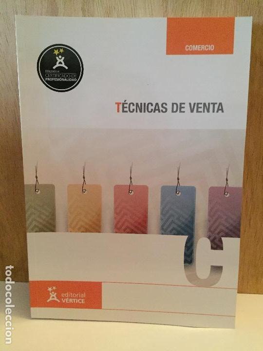 Libros de segunda mano: TECNICAS DE VENTA.EDITORIAL VERTICE.