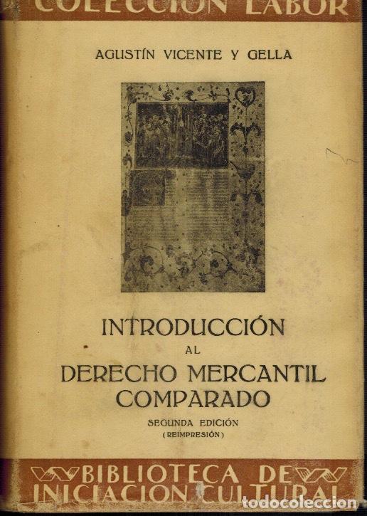 Libros de segunda mano: INTRODUCCI&Oacute;N AL DERECHO MERCANTIL COMPARADO - Foto 1