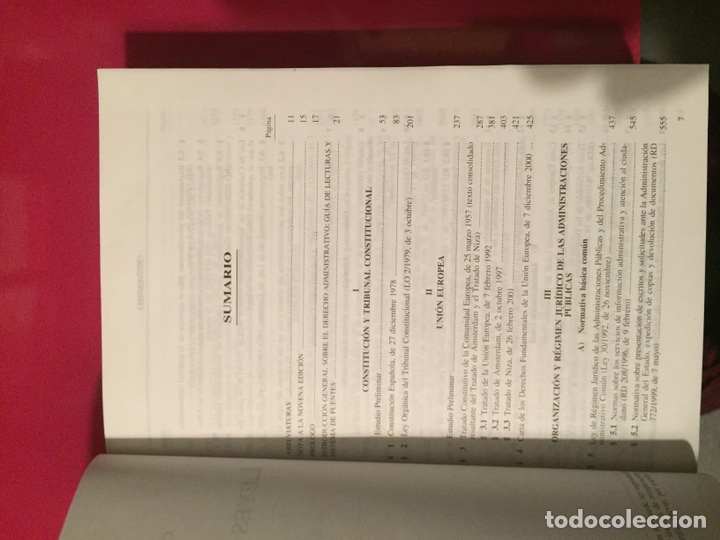 Libros de segunda mano: C&oacute;digo Leyes Administrativas - Foto 2
