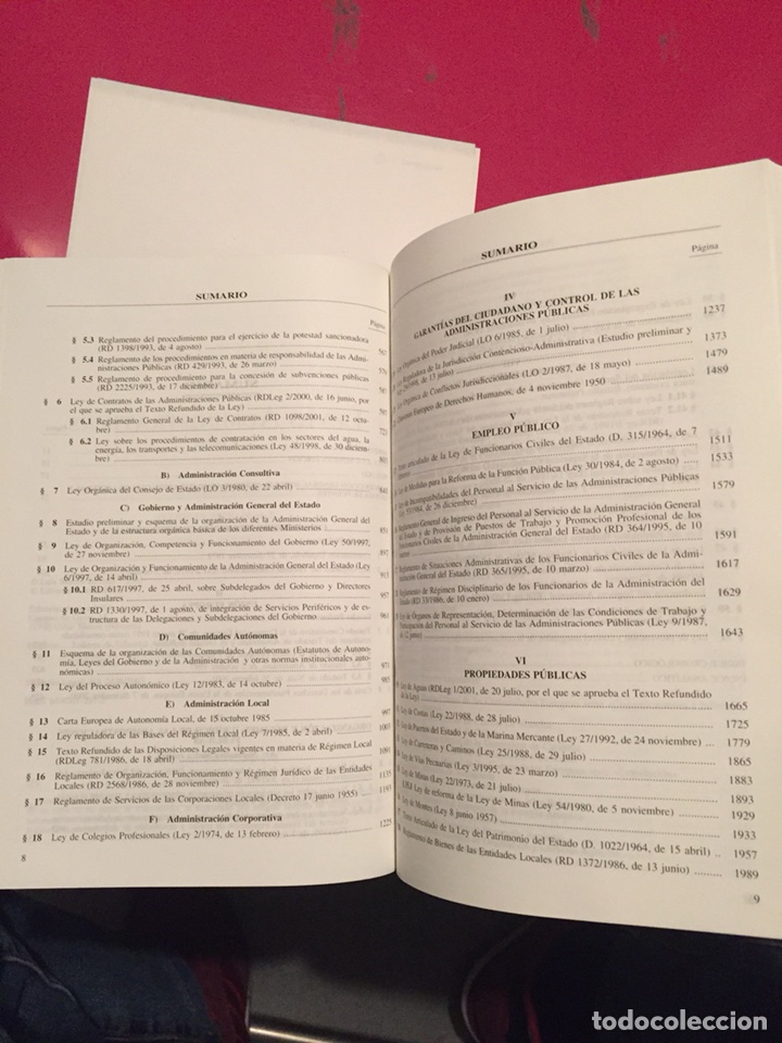 Libros de segunda mano: C&oacute;digo Leyes Administrativas - Foto 3