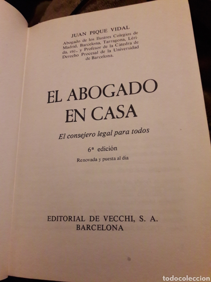 el abogado en casa. el consejero legal para tod - Comprar ...