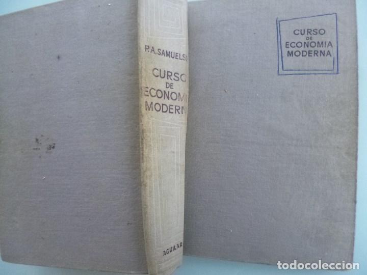 Second hand books: CURSO DE ECONOMIA MODERNA. UNA DESCRIPCION ANALITICA DE LA REALIDAD ECONOMICA. - SAMUELSON, Paul A.