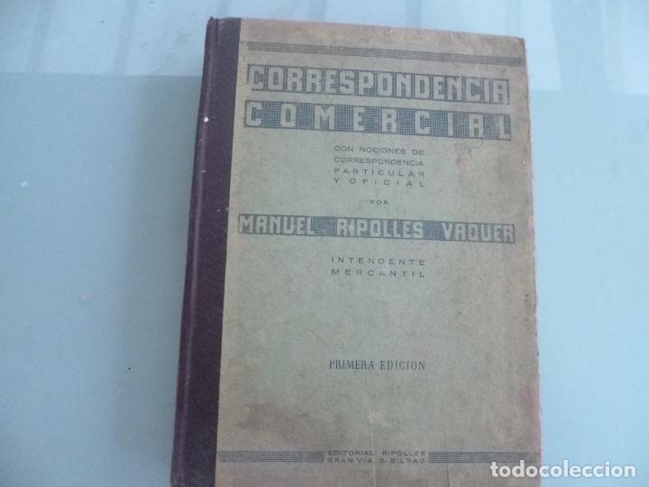 Libros de segunda mano: RIPOLLES, - Manuel. - CORRESPONDENCIA COMERCIAL. - Foto 1