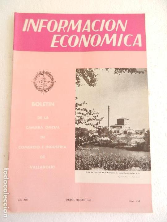 Libri di seconda mano: INFORMACION ECONOMICA DE VALLADOLID ENERO-FEBRERO 1963 N&ordm; 252.
