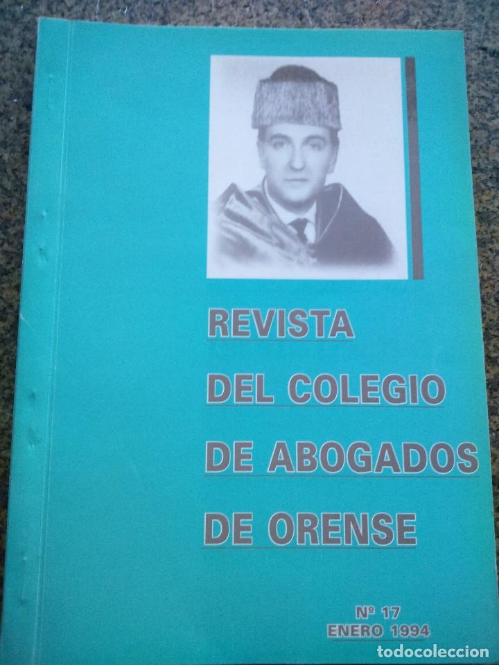 Libri di seconda mano: REVISTA DEL COLEGIO DE ABOGADOS DE ORENSE -- N&ordm; 17 - ENERO 1994 --