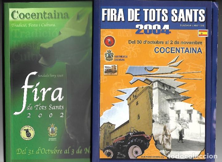 Second hand books: FIRA COCENTAINA A&Ntilde;OS 2002 Y 2004.