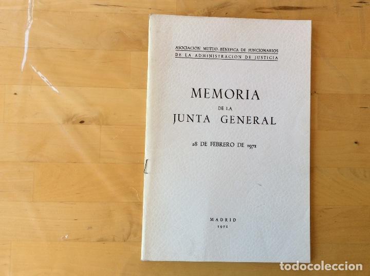 Second hand books: Memoria de la junta general.28 de febrero de 1971
