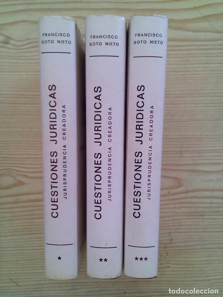 Gebrauchte B&uuml;cher: Cuestiones Juridicas - Jurisprudencia Creadora 1976 - 3 Tomos Completa