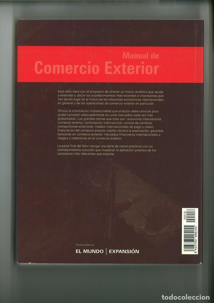 Libros de segunda mano: MANUAL DE COMERCIO EXTERIOR. Joan Chabert - Foto 2