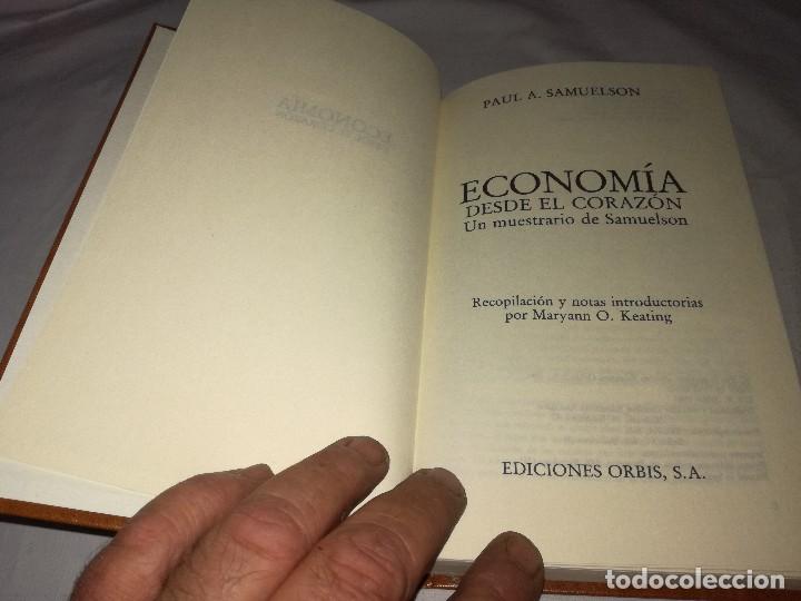 Libros de segunda mano: ECoNOMIA DESDE EL CORAZ&Oacute;N PAUL A. SAMUELSON ORBIS ISBN 84-7530- 664-0 - Foto 3