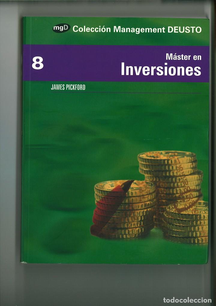 Libros de segunda mano: M&Aacute;STER EN INVERSIONES. James Pickford - Foto 1