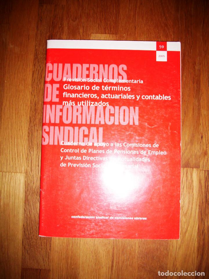 Libri di seconda mano: LARA GUASCH, Alfonso de. Previsi&oacute;n social complementaria : glosario de t&eacute;rminos financieros, actuari