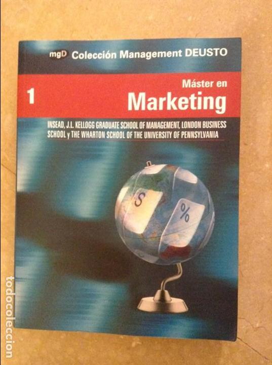 Libros de segunda mano: M&Aacute;STER EN MARKETING (COLECCI&Oacute;N MANAGEMENT DEUSTO) - Foto 1