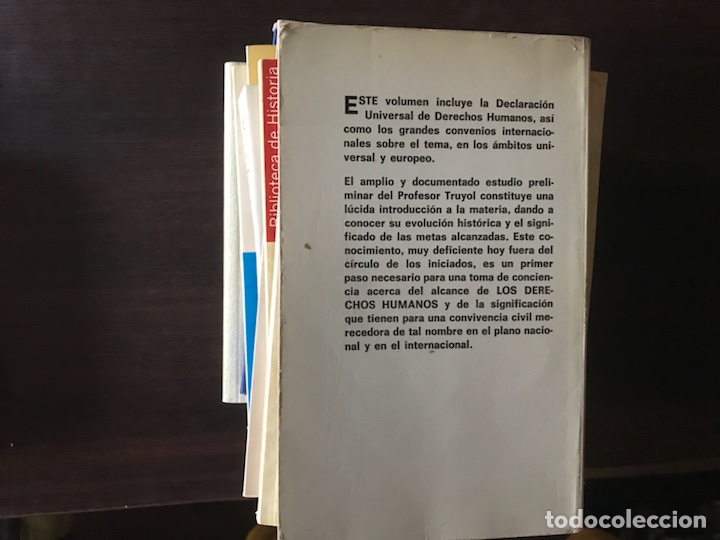 Libros de segunda mano: Los derechos humanos. Tecnos - Foto 2