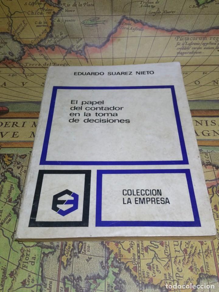 Libri di seconda mano: EL PAPEL DEL CONTADOR-EDUARDO SUAREZ NIETO-  1971