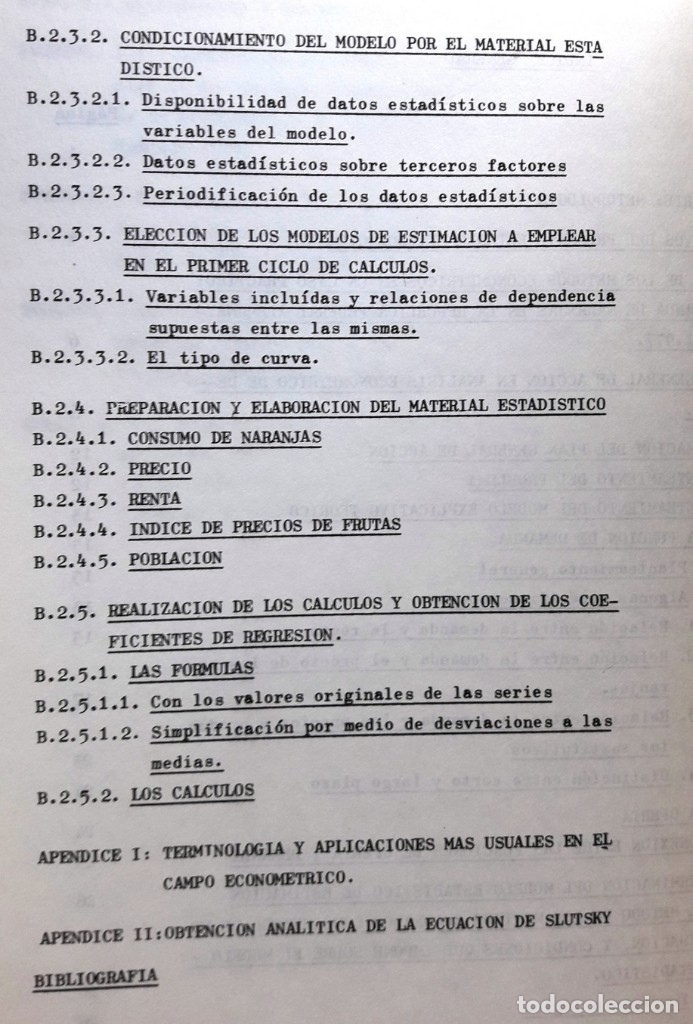 Libros de segunda mano: UNA INTRODUCCI&Oacute;N A LA PR&Aacute;CTICA ECONOM&Eacute;TRICA (CSIC 1979) SIN USAR - Foto 3