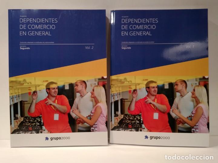 Gebrauchte B&uuml;cher: DEPENDIENTES DE COMERCIO EN GENERAL. Vol&uacute;menes 1 y 2 Semestre segundo.