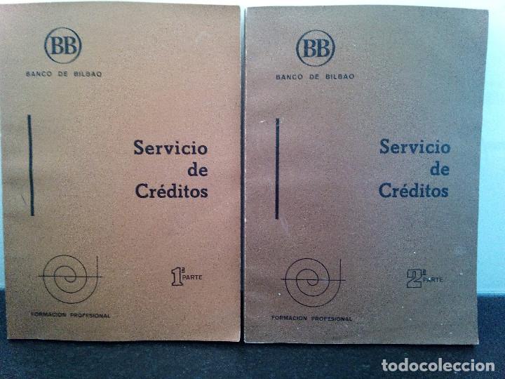 Gebrauchte B&uuml;cher: Servicios de Creditos 1&ordf; y 2&ordf; parte - Formaci&oacute;n Profesional - BANCO BILBAO.