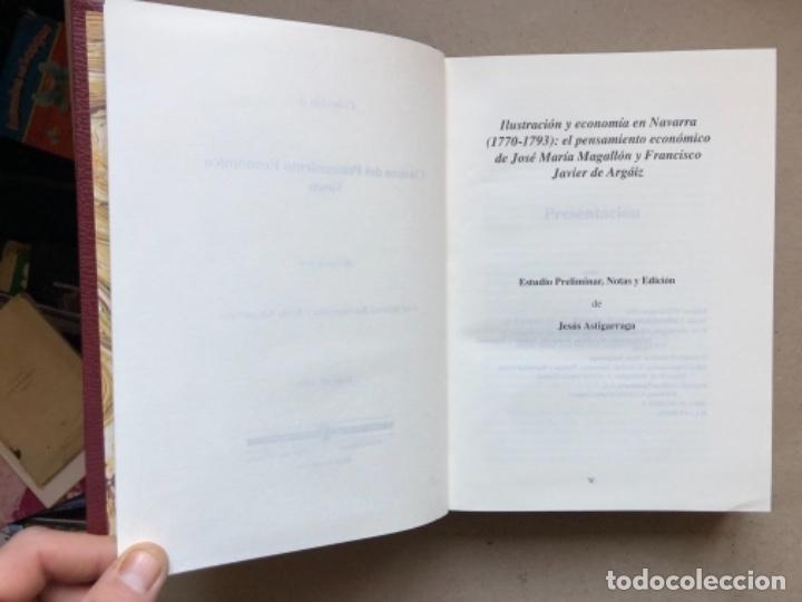 Libros de segunda mano: CLÁSICOS DEL PENSAMIENTO ECONÓMICO VASCO (4 TOMOS). POR JOSÉ MANUEL BARRENECHEA Y JESÚS ASTIGARRAGA. - Foto 24 - 139167950
