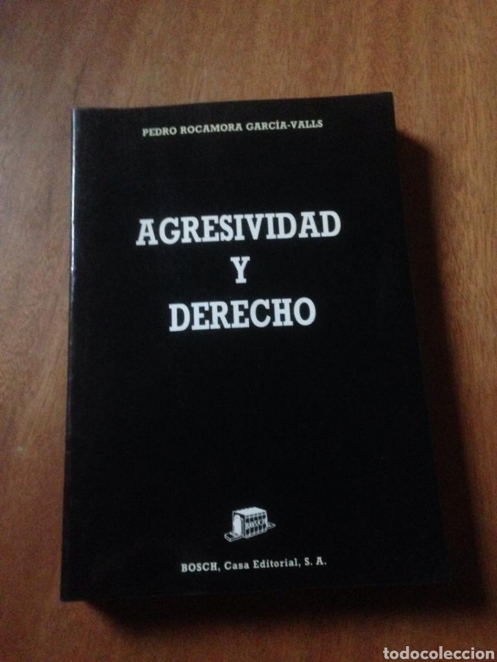 Libros de segunda mano: AGRESIVIDAD Y DERECHO - Foto 1