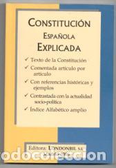 Libros de segunda mano: Constituci&oacute;n espa&ntilde;ola explicada. - Foto 1