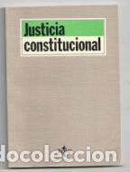 Libros de segunda mano: Justicia Constitucional - Foto 1