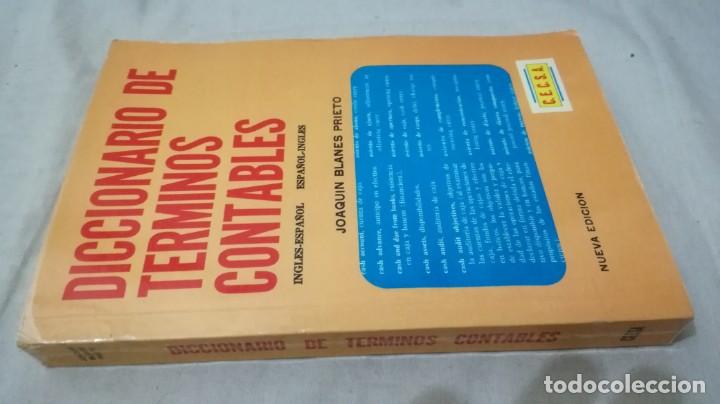 Gebrauchte B&uuml;cher: DICCIONARIO DE TERMINOS CONTABLES-INGLES ESPA&Ntilde;OL-JOAQUIN BLANES PRIETO CECSA