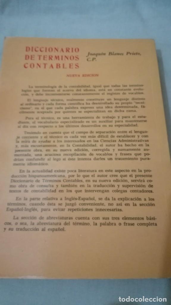 Diccionario De Terminos Contables Ingles Espano Comprar Libros De Derecho Economia Y Comercio En Todocoleccion