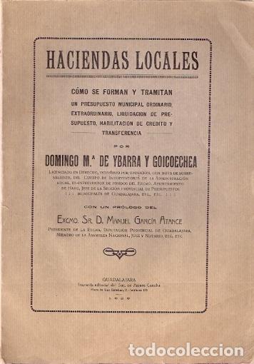 Second hand books: Haciendas Locales - Ybarra y Goicoechea, Domingo M&ordf; de