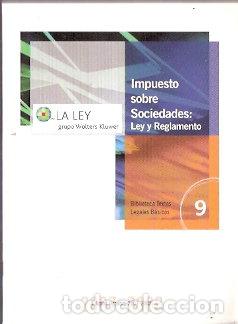 Second hand books: Impuesto sobre Sociedades: Ley y Reglamento - VV. AA.