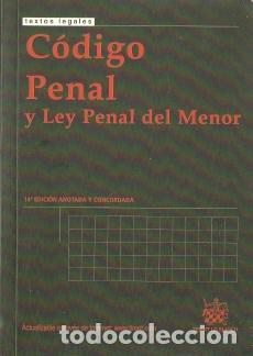 Libros de segunda mano: C&oacute;digo penal y Ley penal del menor - VV. AA. - Foto 1