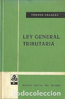 Libros de segunda mano: Ley general tributaria - VV. AA. - Foto 1
