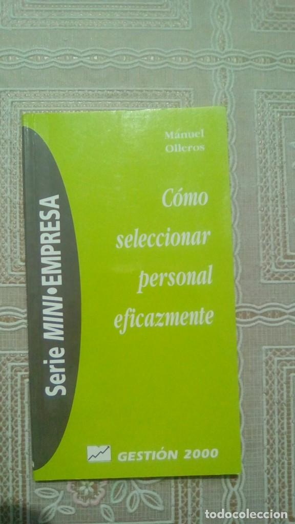 Libros de segunda mano: COMO SELECCIONAR PERSONAL EFICAZMENTE