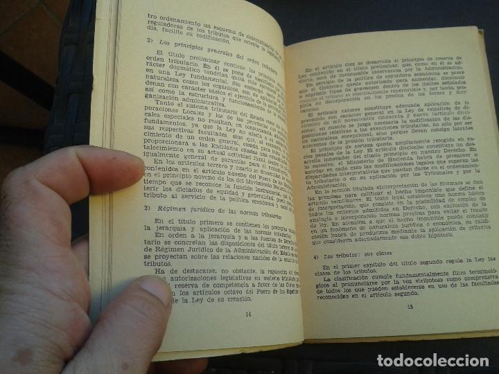 Libros de segunda mano: LEY GENERAL TRIBUTARIA. 1964 - Foto 3