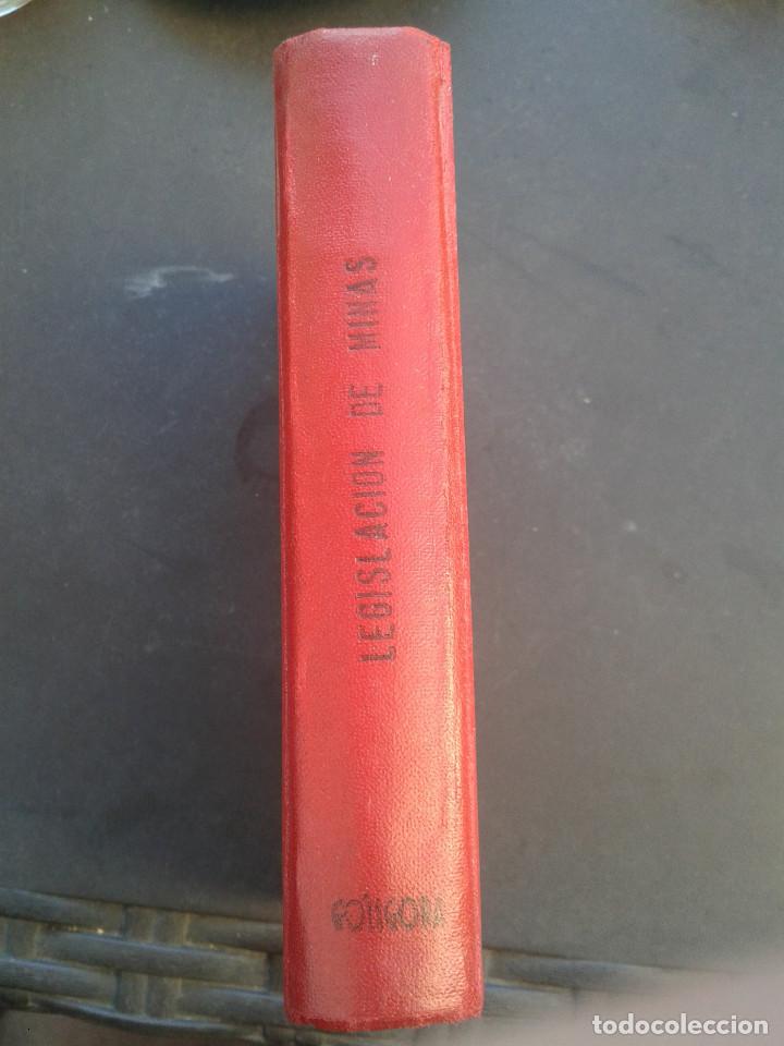 Libros de segunda mano: LEGISLACION DE MINAS. 1958 - Foto 2