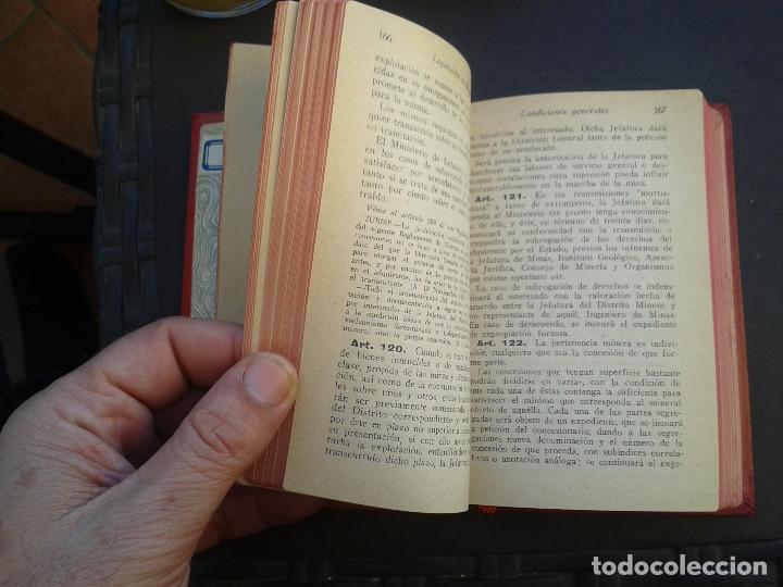 Libros de segunda mano: LEGISLACION DE MINAS. 1958 - Foto 4