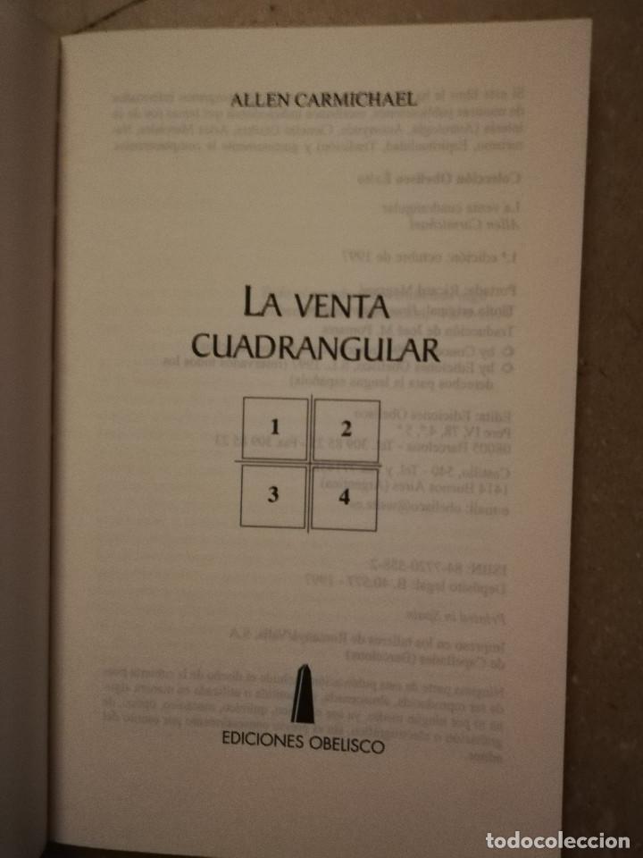 Libros de segunda mano: LA VENTA CUADRANGULAR (ALLEN CARMICHAEL) EDICIONES OBELISCO - Foto 2