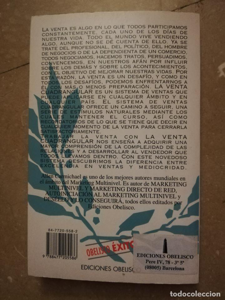 Libros de segunda mano: LA VENTA CUADRANGULAR (ALLEN CARMICHAEL) EDICIONES OBELISCO - Foto 4